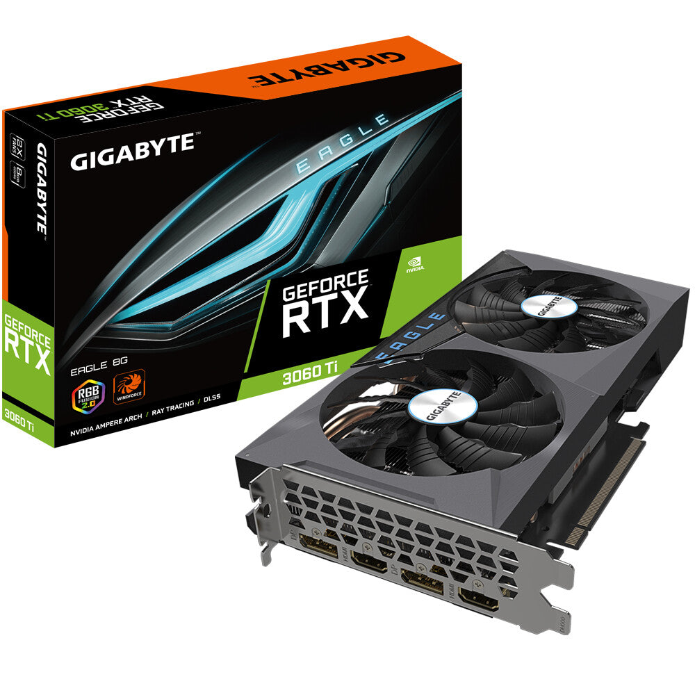 GIGABYTE EAGLE (rev. 2.0) - NVIDIA 8 GB GDDR6 GeForce RTX 3060 Ti graphics card