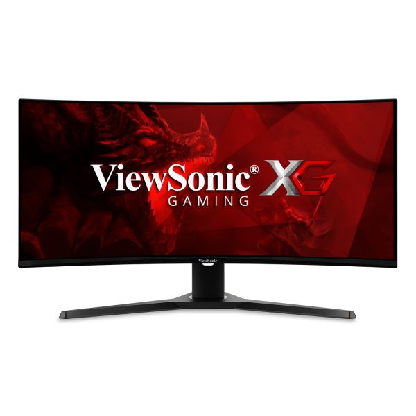 Viewsonic VX Series VX3418-2KPC LED display 86.4 cm (34") 3440 x 1440 pixels Wide Quad HD Black Monitor