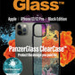 PanzerGlass ® ClearCase for iPhone 12 / 12 Pro in Black