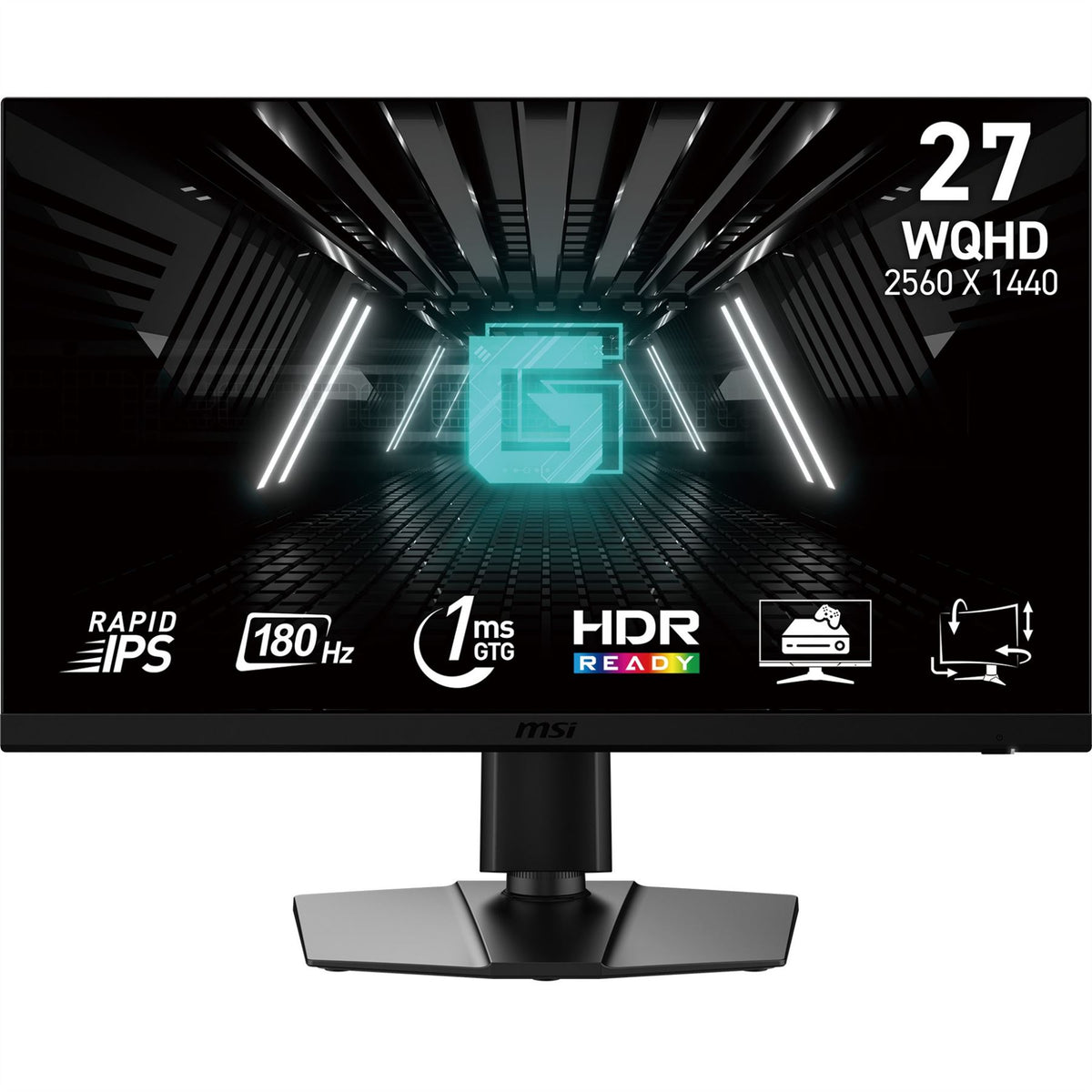 MSI G272QPF E2 computer monitor 68.6 cm (27") 2560 x 1440 pixels Wide Quad HD Black