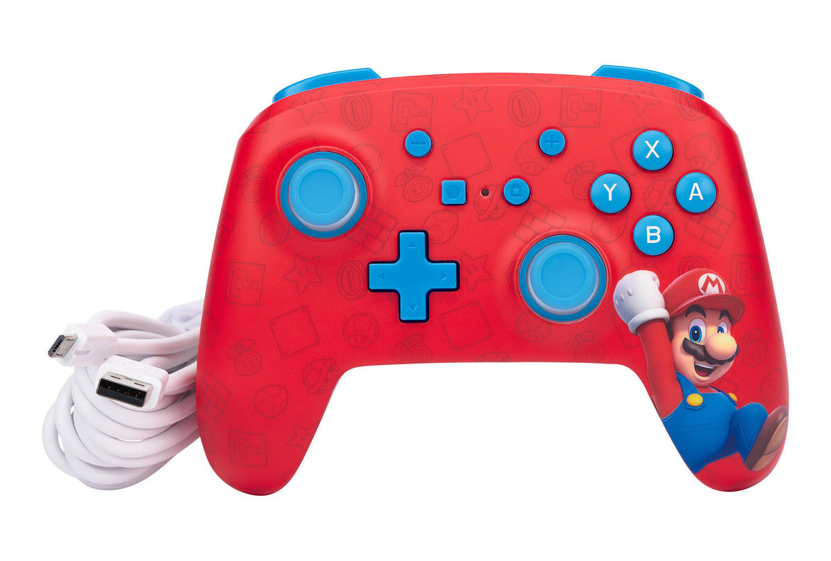 PowerA Enhanced Wired Controller for Nintendo Switch - Woo-hoo! Mario