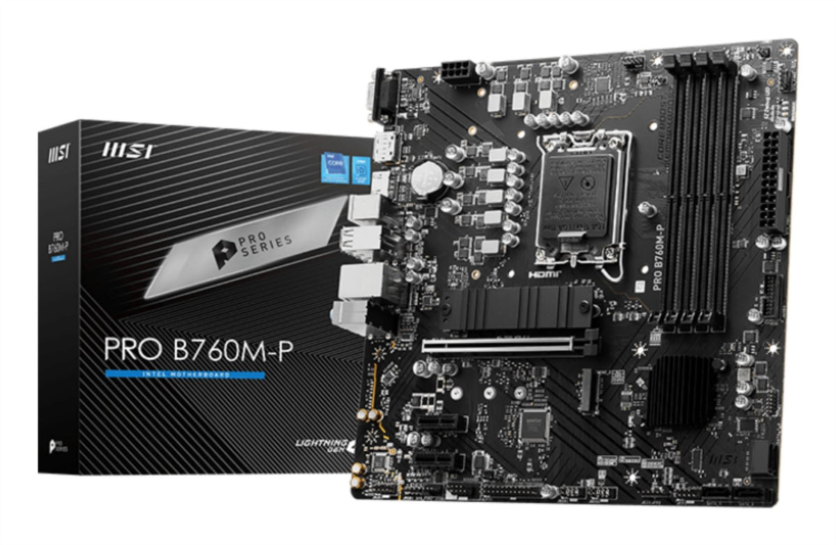 MSI PRO B760M-P motherboard Intel B760 LGA 1700 micro ATX