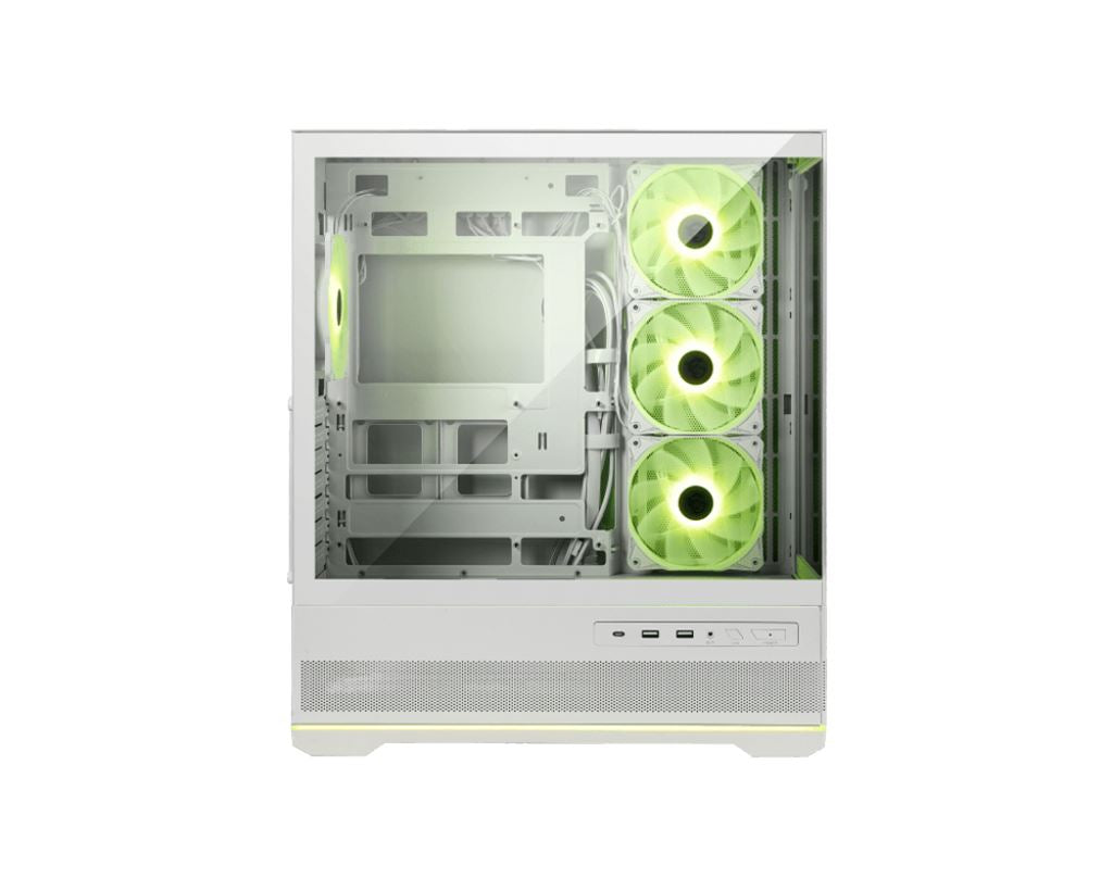 MSI MAG PANO 110R PZ WHITE computer case Midi Tower