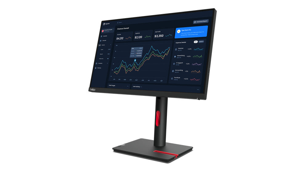 Lenovo ThinkVision T23I-30 - 58.4 cm (23") - 1920 x 1080 pixels Full HD LED Monitor