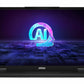 MSI Stealth 18 AI Studio Laptop - 45.7 cm (18") - Intel Core Ultra 9 185H - 32 GB DDR5-SDRAM - 2 TB SSD - NVIDIA GeForce RTX 4070 - Wi-Fi 7 - Windows 11 Pro - Black