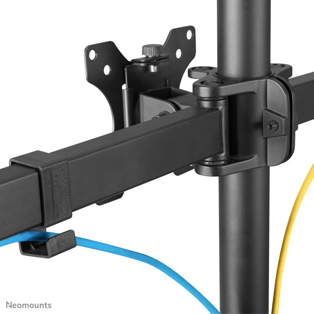 Neomounts FPMA-D550D3BLACK - Desk monitor mount for 25.4 cm (10") to 68.6 cm (27")