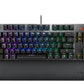 ASUS ROG Strix Scope TKL Deluxe NX - USB Wired RGB Mechanical Keyboard in Black / Grey (QWERTY UK)