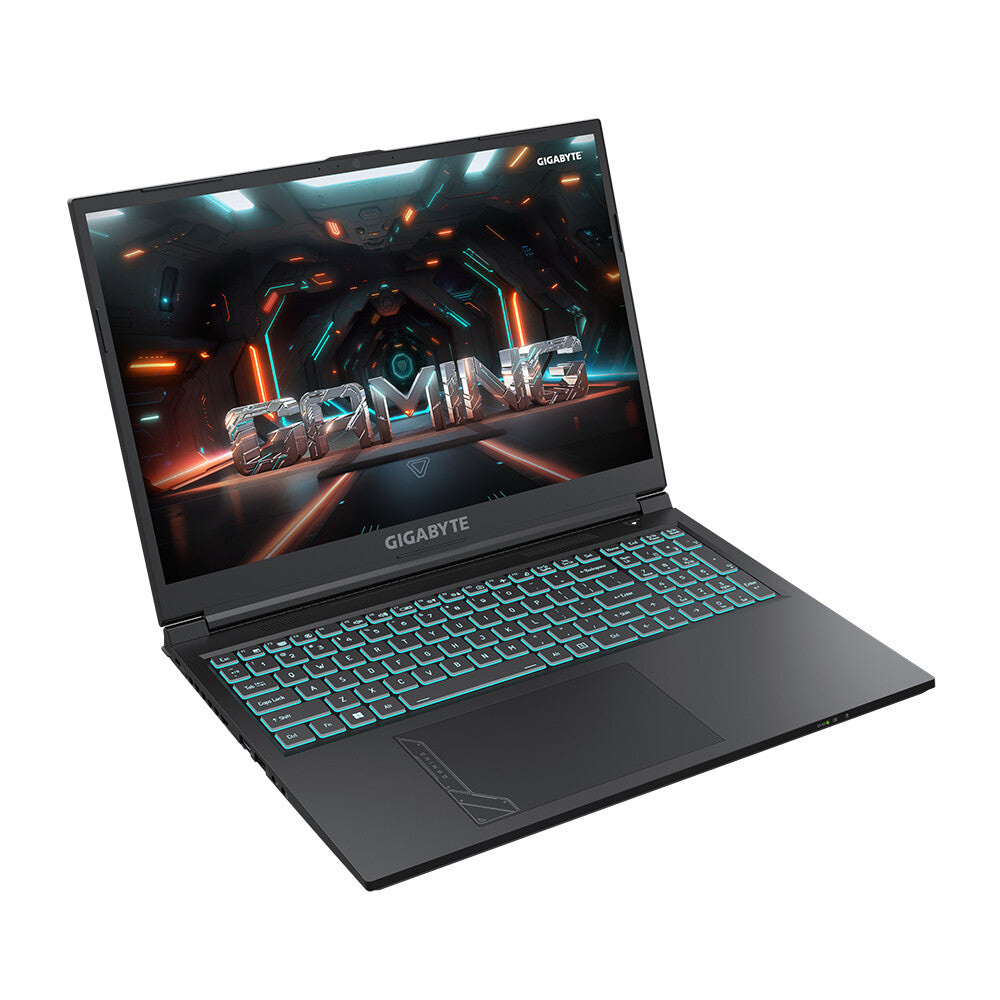 Gigabyte G6 KF-H3DE854SD Laptop - 40.6 cm (16") - Intel® Core™ i7-13620H - 16 GB DDR5-SDRAM - 1 TB SSD - NVIDIA GeForce RTX 4060 - Wi-Fi 6E - Windows 11 Home - Black