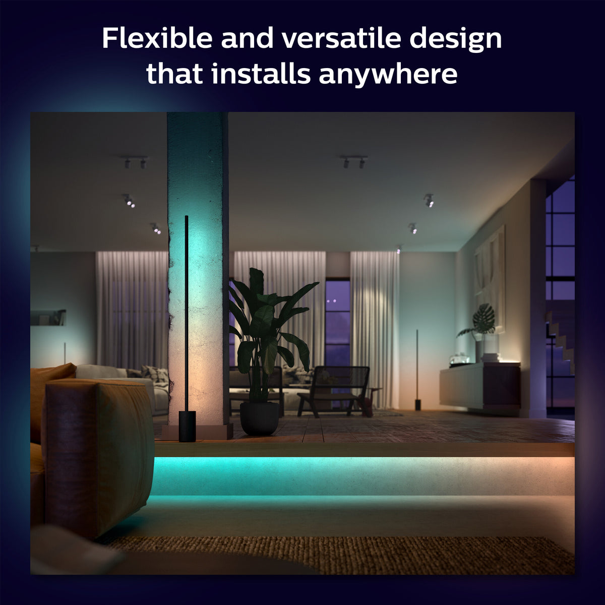 Philips Hue Gradient Lightstrip - 2M & 1m Extension