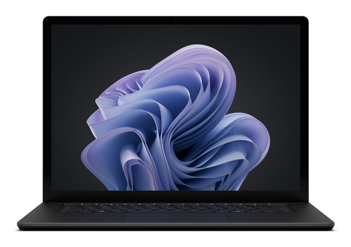 Microsoft Surface Laptop 6 Intel Core Ultra 5 135H 38.1 cm (15&quot;) Touchscreen 16 GB LPDDR5x-SDRAM 512 GB SSD Wi-Fi 6E (802.11ax) Windows 11 Pro Black