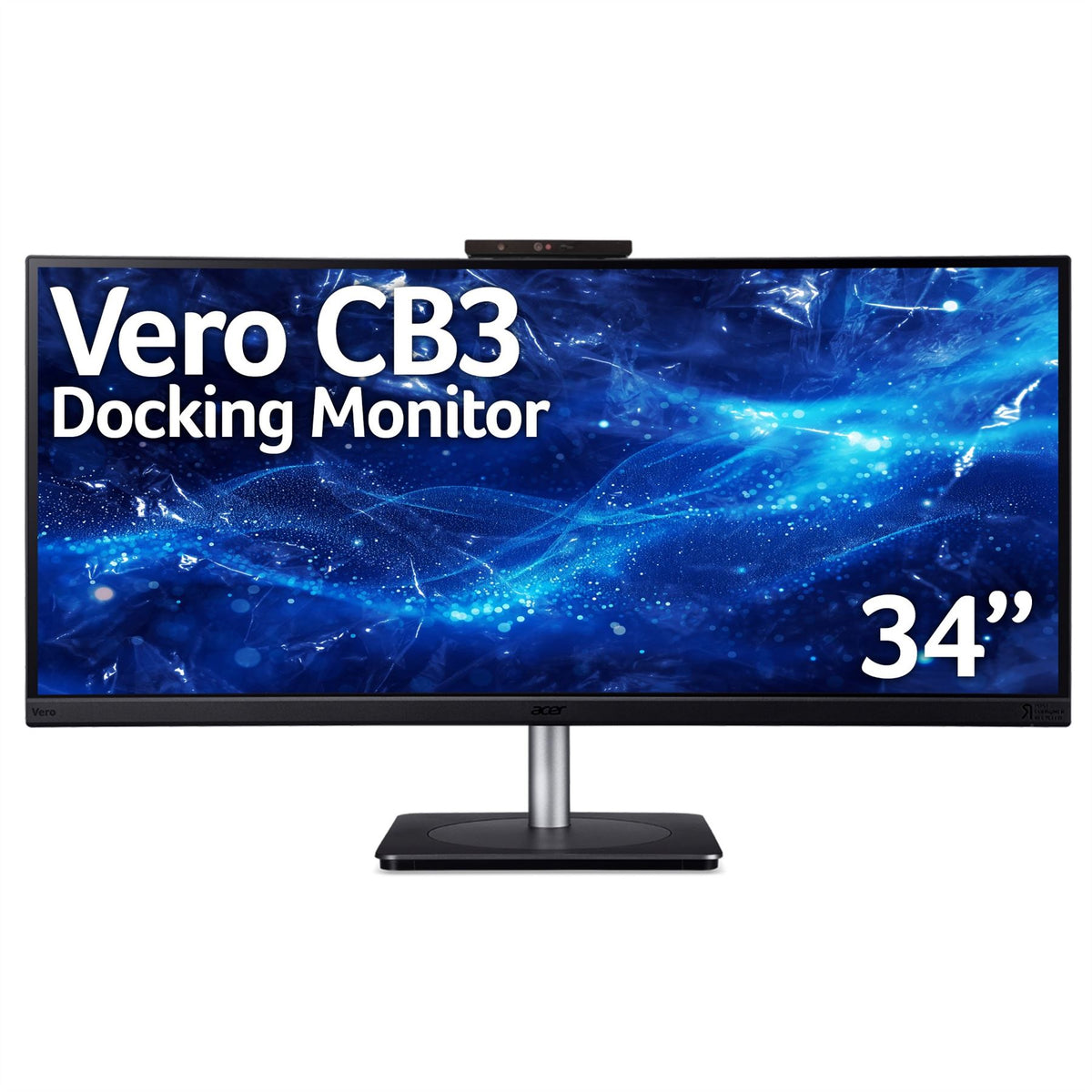 Acer CB3 Vero CB343CURDbemiiphcuzx Monitor computer monitor 86.4 cm (34") 3440 x 1440 pixels UltraWide Quad HD LED Black