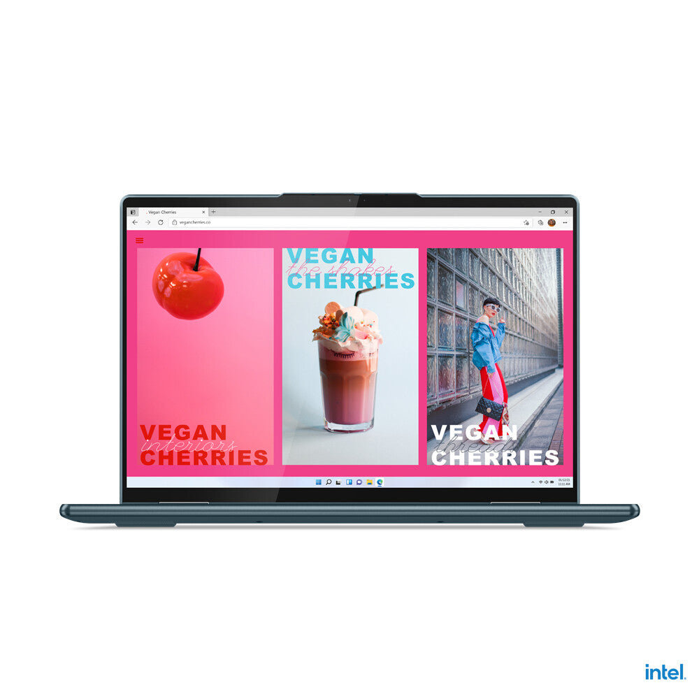 Lenovo Yoga 7 14IAL7 Hybrid (2-in-1) - 35.6 cm (14") - Touchscreen - Intel® Core™ i5-1235U - 8 GB LPDDR5-SDRAM - 512 GB SSD - Wi-Fi 6E - Windows 11 Home - Blue