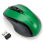 Kensington Pro Fit Wireless Mouse - Mid Size - Emerald Green