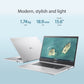 ASUS Chromebook CB1500CKA-NJ0407 - 39.6 cm (15.6") - Intel® Celeron® N N4500 - 4 GB LPDDR4x-SDRAM - 64 GB eMMC - Wi-Fi 6 - ChromeOS - Silver
