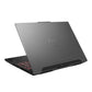 ASUS TUF Gaming A15 Laptop - 39.6 cm (15.6") - AMD Ryzen™ 5 7535HS - 16 GB DDR5-SDRAM - 512 GB SSD - NVIDIA GeForce RTX 4050 - Wi-Fi 6 - Windows 11 Home - Grey