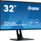 iiyama ProLite XB3288UHSU-B1 - 80 cm (31.5") - 3840 x 2160 pixels 4K UHD Monitor