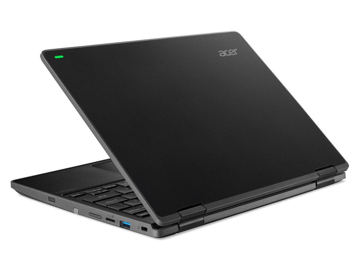 Acer TravelMate Spin B3 - 29.5 cm (11.6") - Touchscreen - Intel® Celeron® N5100 - 4 GB DDR4-SDRAM -128 GB eMMC - Wi-Fi 6 - Windows 11 Pro Education - Black