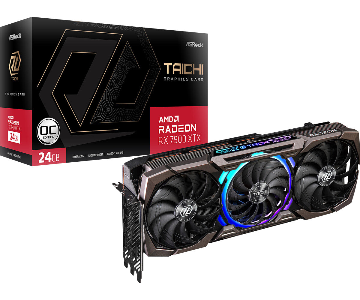 Asrock Taichi - AMD 24 GB GDDR6 Radeon RX 7900 XTX graphics card