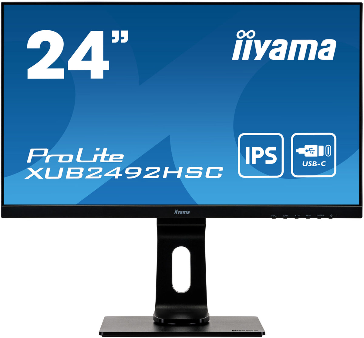 iiyama ProLite XUB2492HSC-B1 - 60.5 cm (23.8") - 1920 x 1080 pixels FHD LCD Monitor