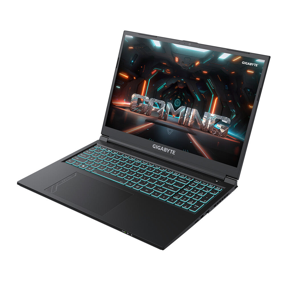 Gigabyte G6 KF-H3DE854SD Laptop - 40.6 cm (16") - Intel® Core™ i7-13620H - 16 GB DDR5-SDRAM - 1 TB SSD - NVIDIA GeForce RTX 4060 - Wi-Fi 6E - Windows 11 Home - Black
