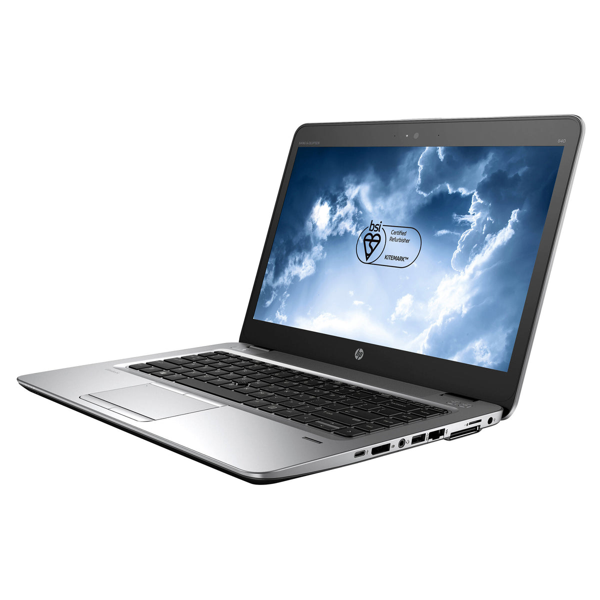 HP EliteBook 840 G4 Laptop - 35.6 cm (14") - Intel® Core™ i5-7200U - 8 GB DDR4-SDRAM - 256 GB SSD - Wi-Fi 5 - Windows 10 Pro - Black / Silver - Refurbished