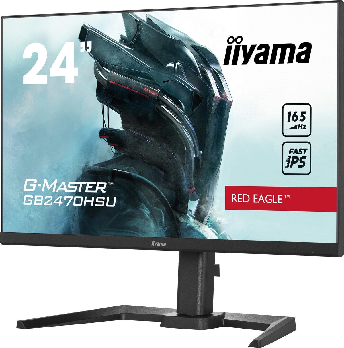 iiyama G-MASTER GB2470HSU-B5 - 61 cm (24") - 1920 x 1080 pixels FHD Monitor