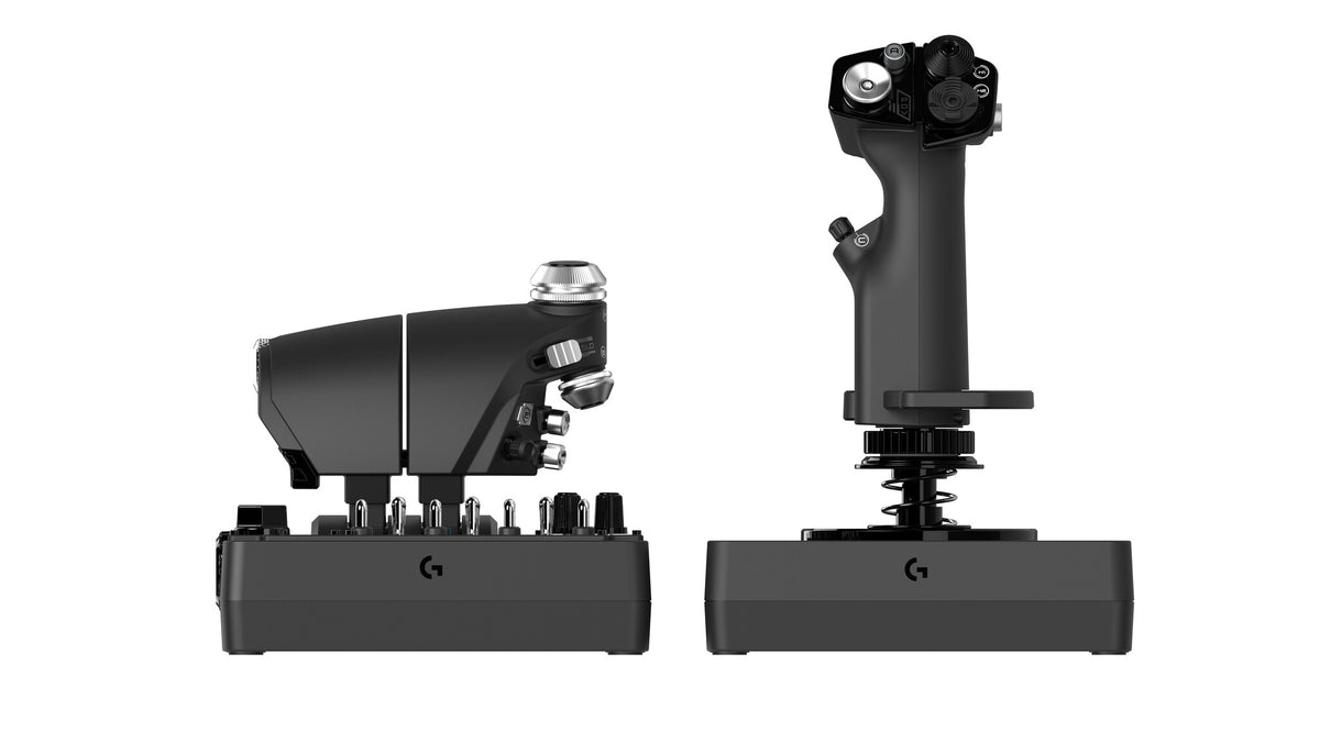 Logitech G - G X56 HOTAS RGB - Wired USB Throttle + Joystick for PC