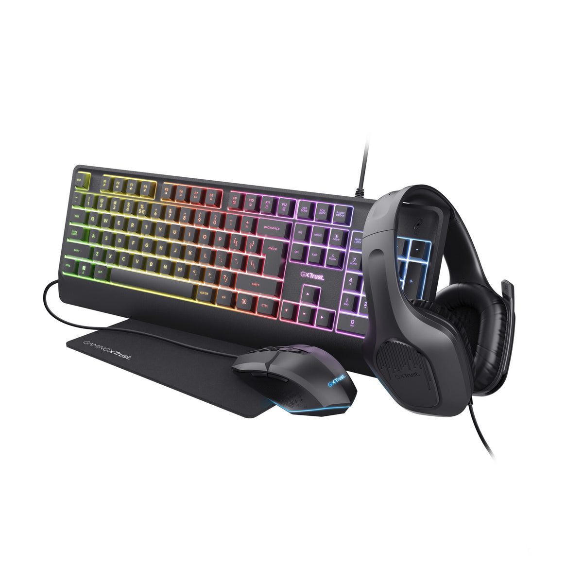 Trust GXT 792 Quadrox - 4-in-1 Gaming Bundle