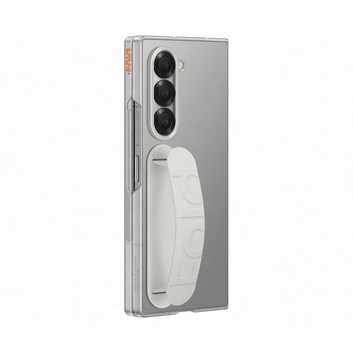 Samsung Clear Grip Case for Z Fold6 in Transparent