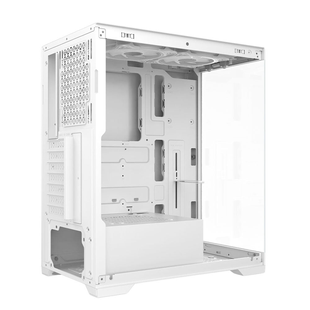 VIDA Vetro - ATX Mid Tower Case in White