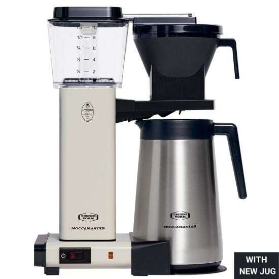 Moccamaster KBGT - 1.25 Litre Fully-auto Drip coffee maker in Off-White