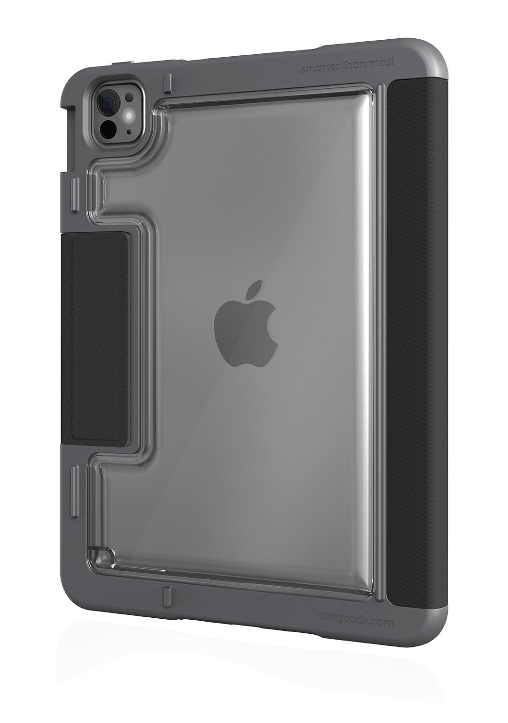 STM Dux Plus Folio Case for 13&quot; iPad Pro in Black / Transparent