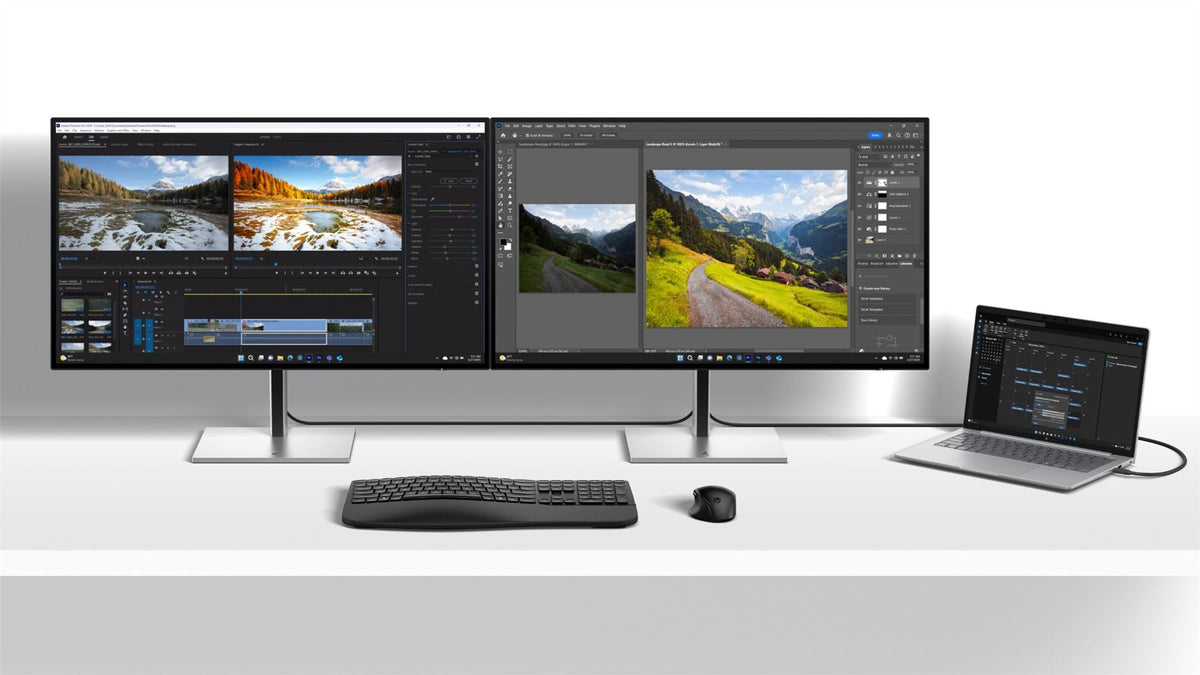 HP Series 7 Pro 31.5 inch 4K Thunderbolt 4 Docking Monitor - 732xk