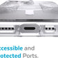Speck Presidio Perfect Clear Grip with MagSafe for iPhone 13 Pro in Transparent
