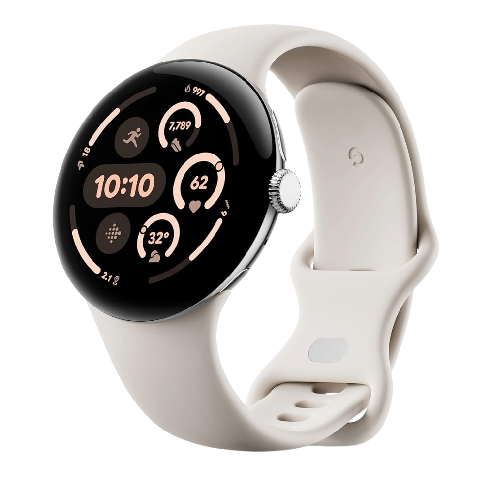 Google Pixel Watch 3 - Polished Silver - 41MM - Refurbished