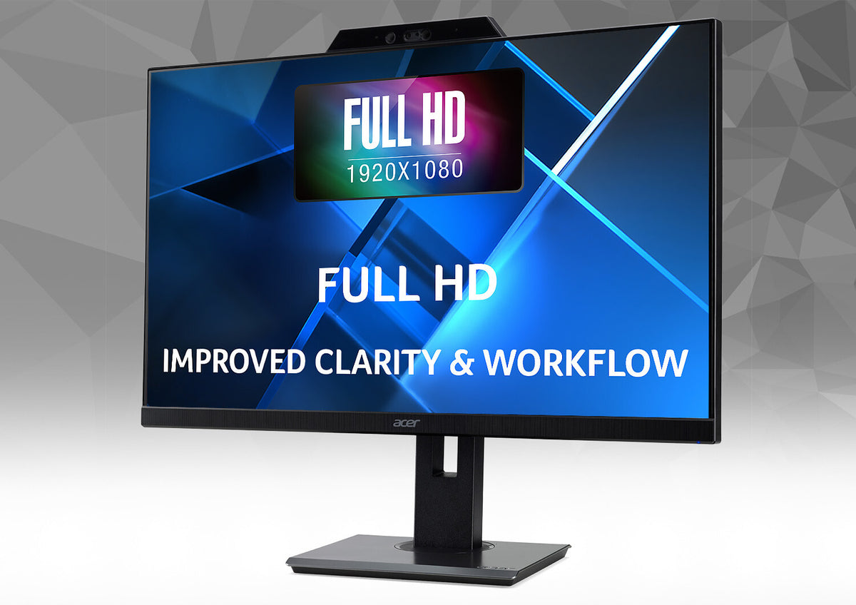 Acer B7 B247Y - 60.5 cm (23.8") - 1920 x 1080 pixels FHD LED Monitor