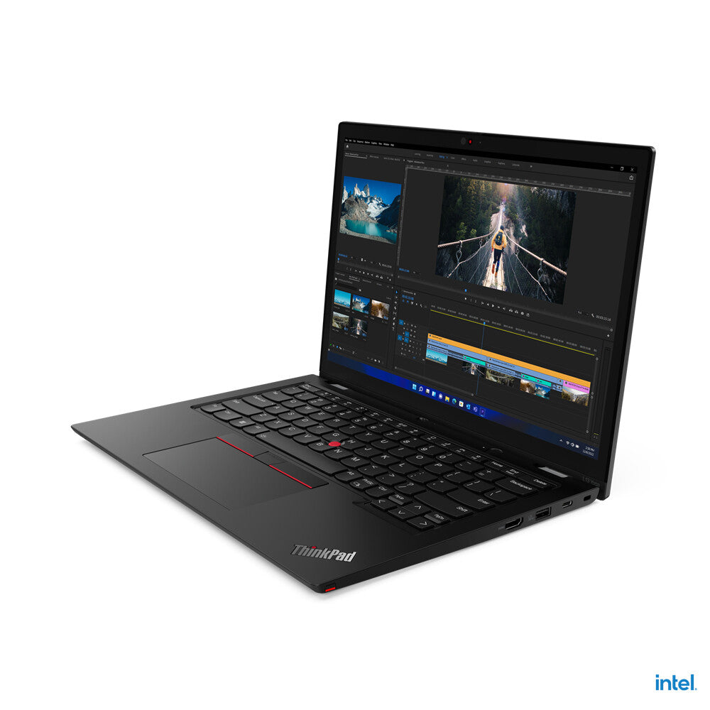Lenovo ThinkPad L13 Yoga Gen 3 Hybrid (2-in-1) - 33.8 cm (13.3") - Touchscreen - Intel® Core™ i5-1235U - 8 GB DDR4-SDRAM - 256 GB SSD - Wi-Fi 6 - Windows 11 Pro - Black