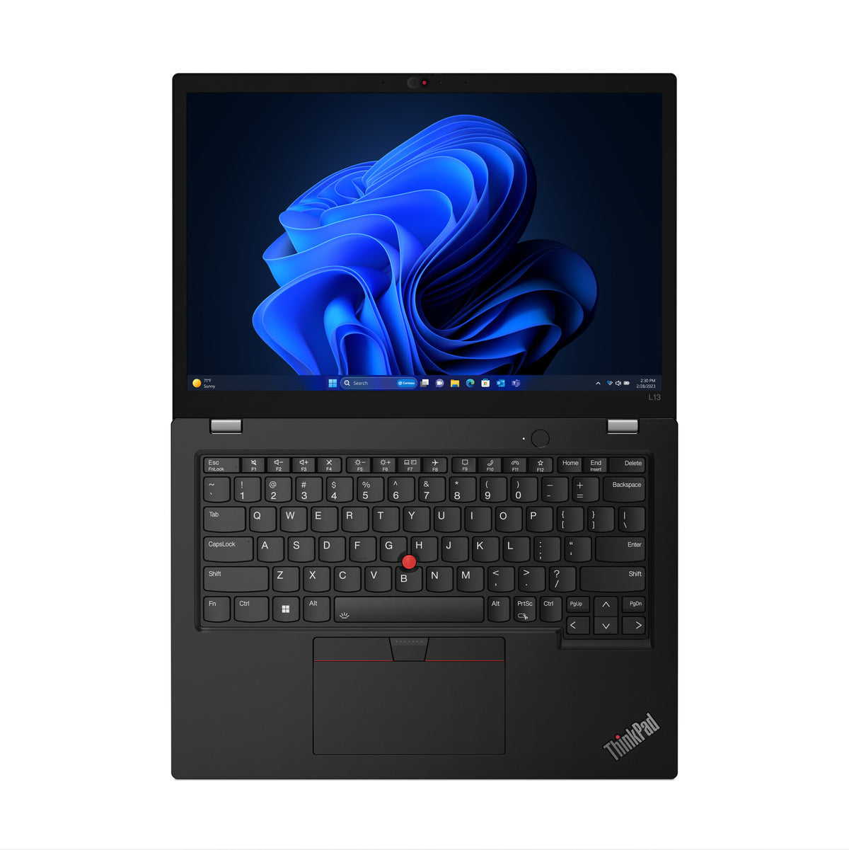 Lenovo ThinkPad L13 Laptop - 33.8 cm (13.3") - Intel Core Ultra 7 155U - 16 GB LPDDR5-SDRAM - 512 GB SSD - Wi-Fi 6E - Windows 11 Pro - Black
