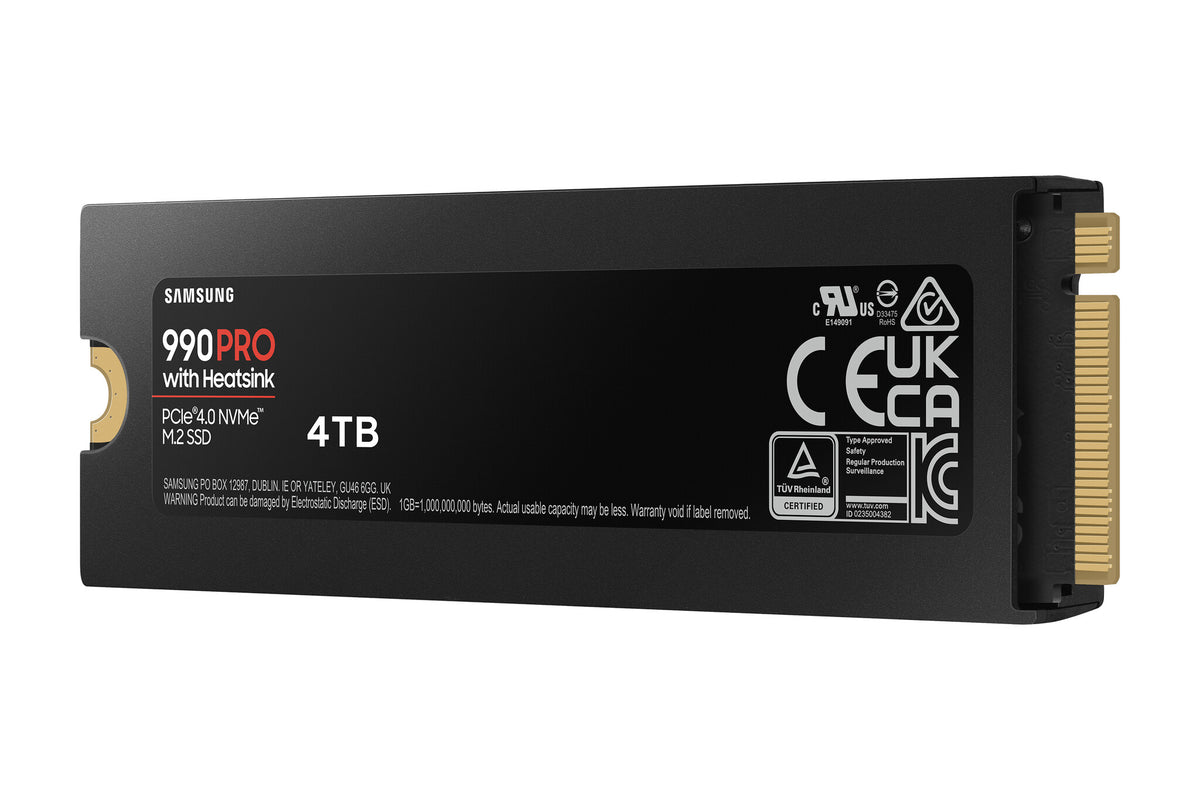 Samsung 990 Pro - PCI Express 4.0 V-NAND TLC NVMe M.2 SSD - 4 TB