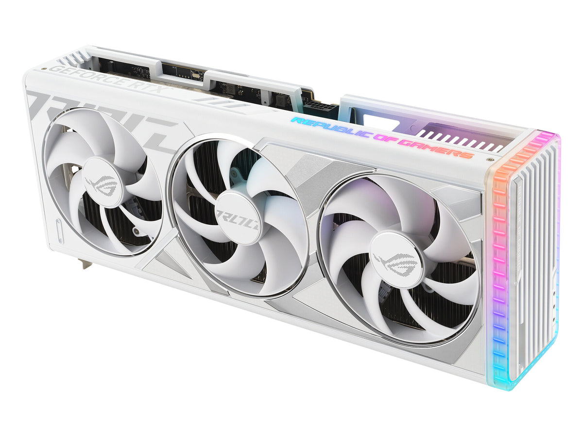 ASUS ROG STRIX GAMING OC "White Edition" - NVIDIA 24 GB GDDR6X GeForce RTX 4090 graphics card