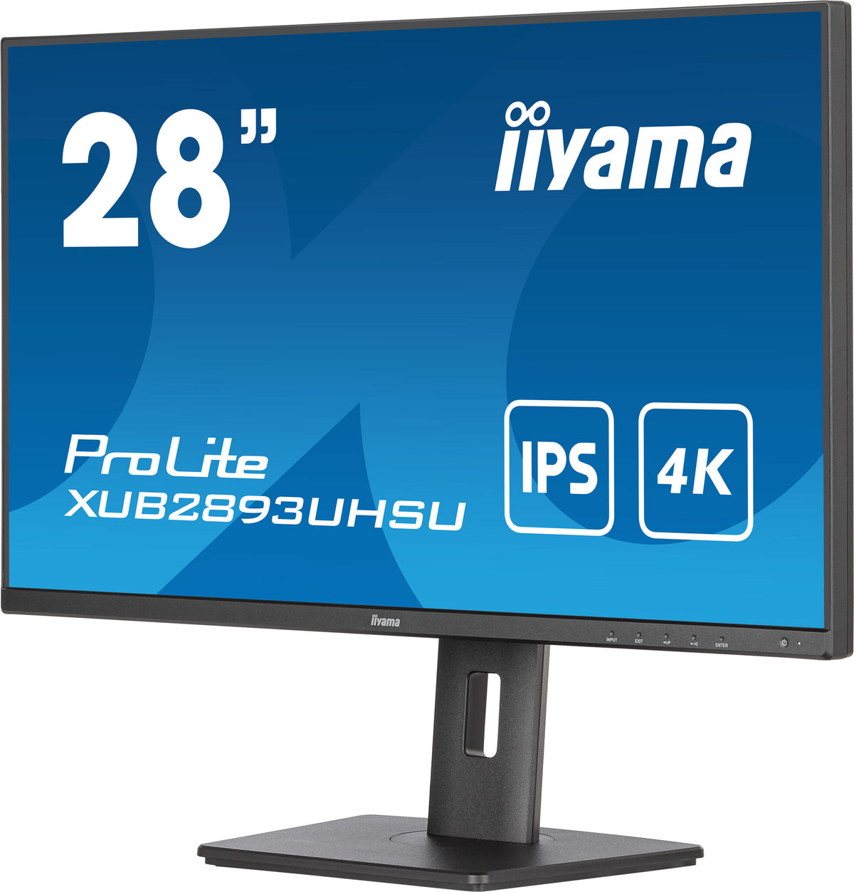 iiyama ProLite XUB2893UHSU-B5 - 71.1 cm (28") - 3840 x 2160 pixels 4K UHD LED Monitor