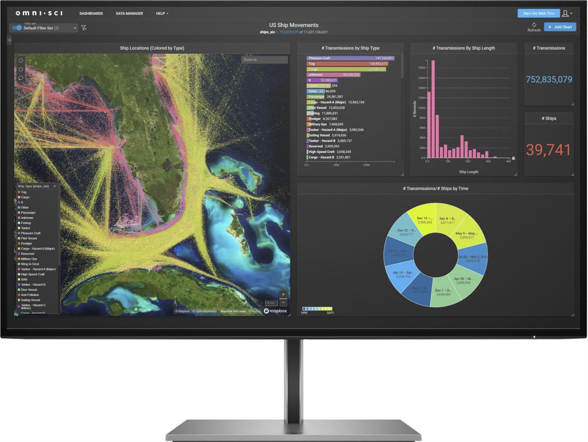 HP Z27k G3 computer monitor 68.6 cm (27") 3840 x 2160 pixels 4K Ultra HD