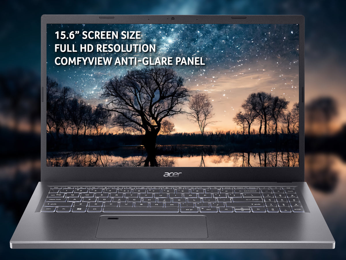 Acer Aspire 5 Laptop - 39.6 cm (15.6") - AMD Ryzen 5 7530U - 16 GB LPDDR4x-SDRAM - 512 GB SSD - Wi-Fi 6E - Windows 11 Home - Grey