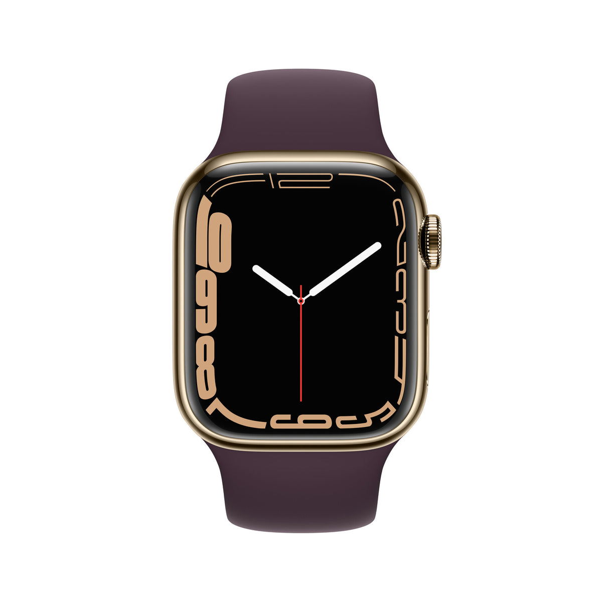 Apple Watch Series 7 OLED 41 mm Digital Touchscreen 4G Gold Wi-Fi GPS (satellite)
