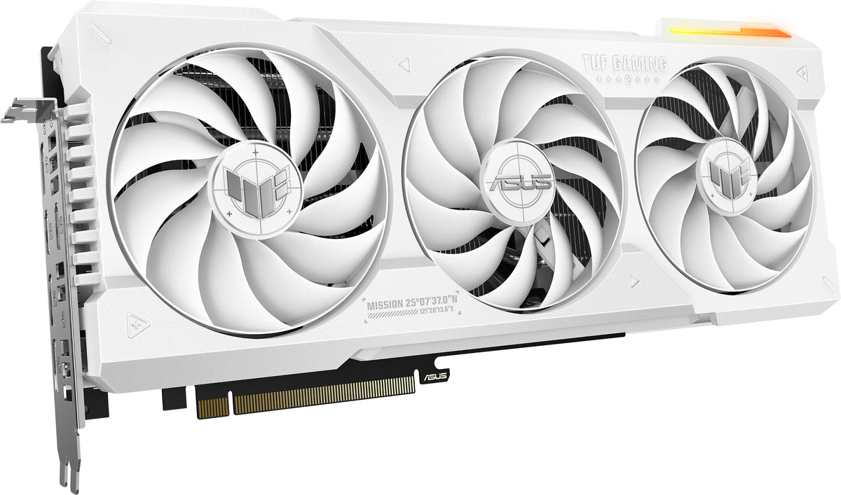 ASUS TUF Gaming White OC Edition - NVIDIA 16 GB GDDR6X GeForce RTX 4070 Ti SUPER graphics card
