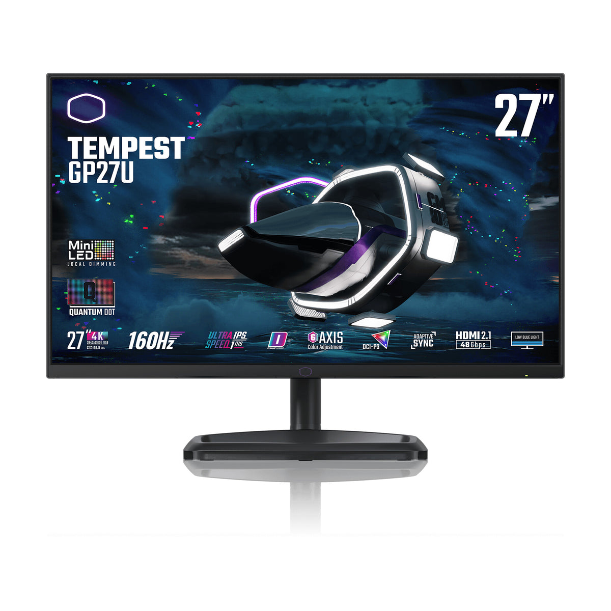 Cooler Master Gaming Tempest GP27U - 68.6 cm (27") - 3840 x 2160 pixels 4K Ultra HD Monitor