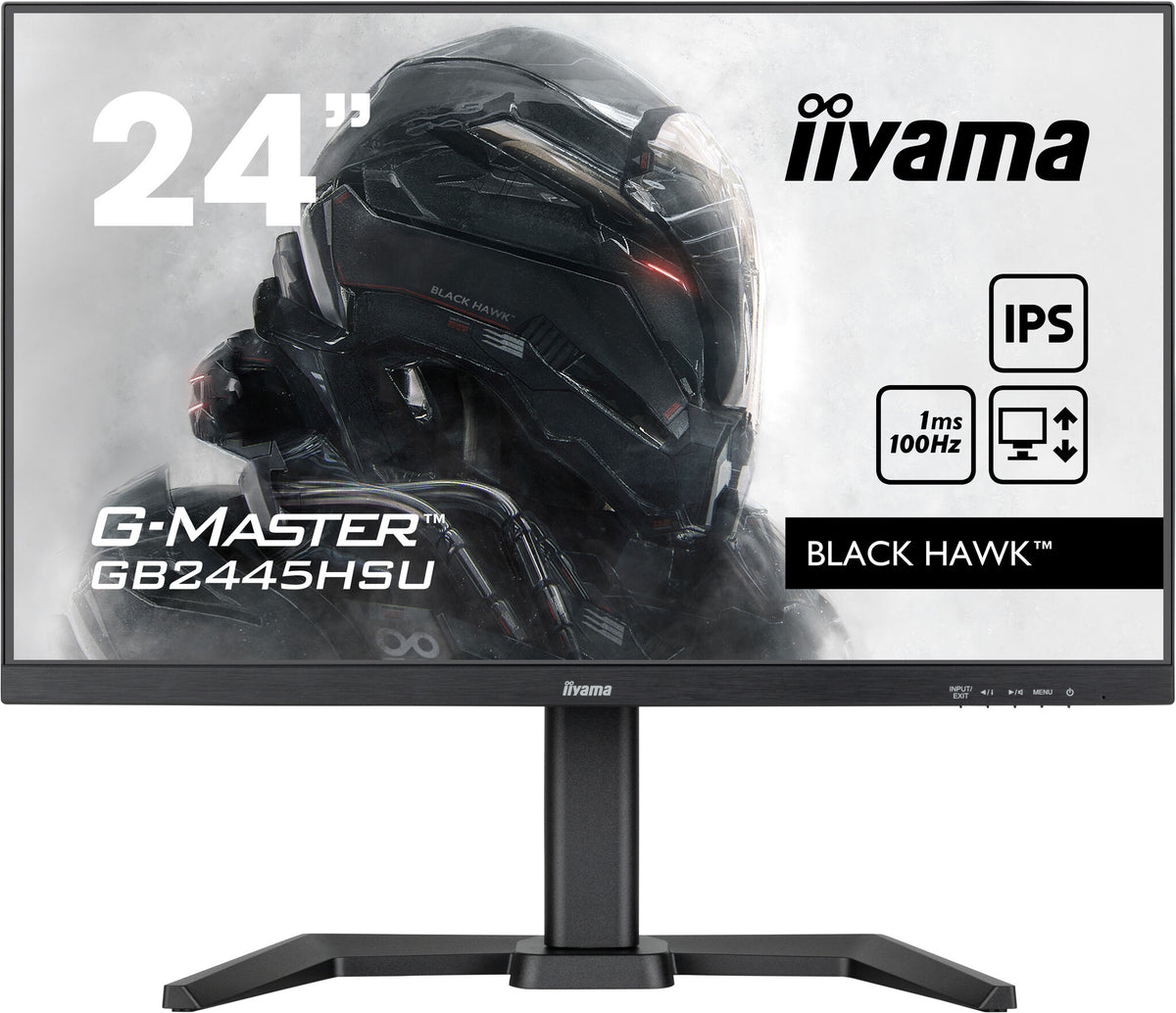 iiyama G-MASTER GB2445HSU-B1 - 61 cm (24") - 1920 x 1080 pixels Full HD LED Monitor