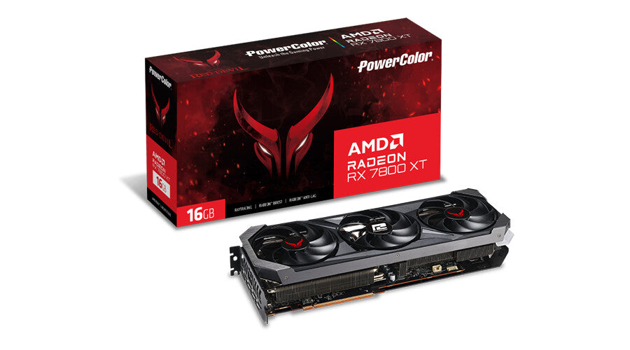 PowerColor Red Devil - AMD 16 GB GDDR6 RX 7800 XT graphics