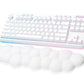 Logitech G - G715 TKL - RF Wireless + Bluetooth RGB Mechanical Gaming Keyboard in White (QWERTY UK)