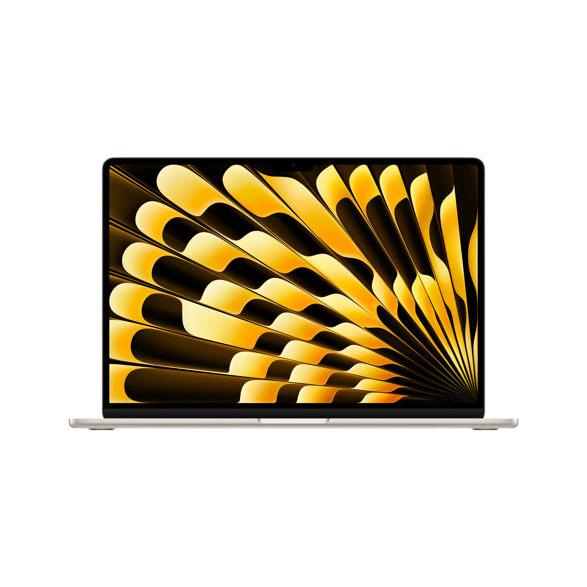Apple MacBook Air Laptop - 38.9 cm (15.3") - Apple M3 - 16 GB RAM - 256 GB SSD - Wi-Fi 6E - MacOS Sonoma - Starlight